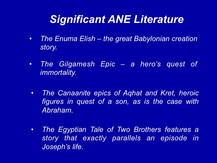 enuma elish creation story vs genesis